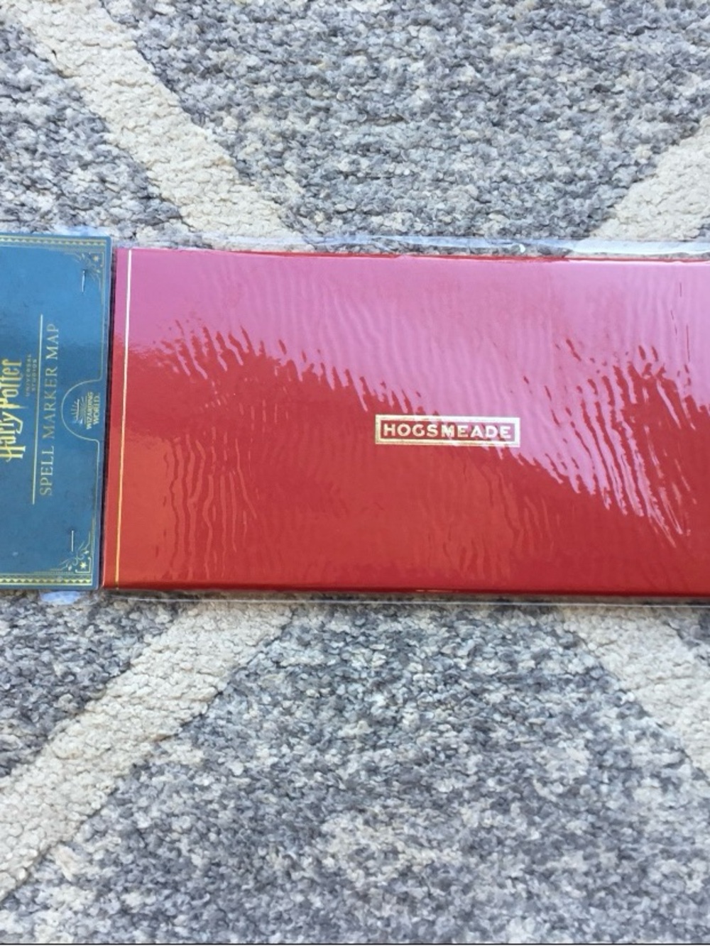 NWT Universal Studios Harry Potter Hogsmeade Spell Marker Map